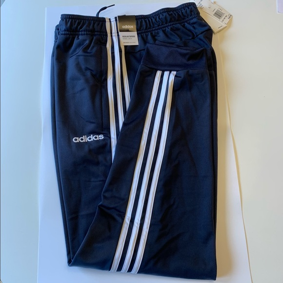 🏷NWT adidas 3 stripe tapered Tricot pants - Picture 2 of 8